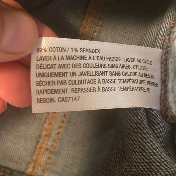 Xhilaration Denim Button Down Vest - Picture 5 of 5